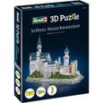 Puzzle 3D Château Neuschwanstein - Revell - 121 pièces - Fantastique Adulte Mixte-1