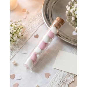 Lot De Grands Tubes En Verre - Parfaits Comme Vases à Fleurs Ou Pour Déco DIY