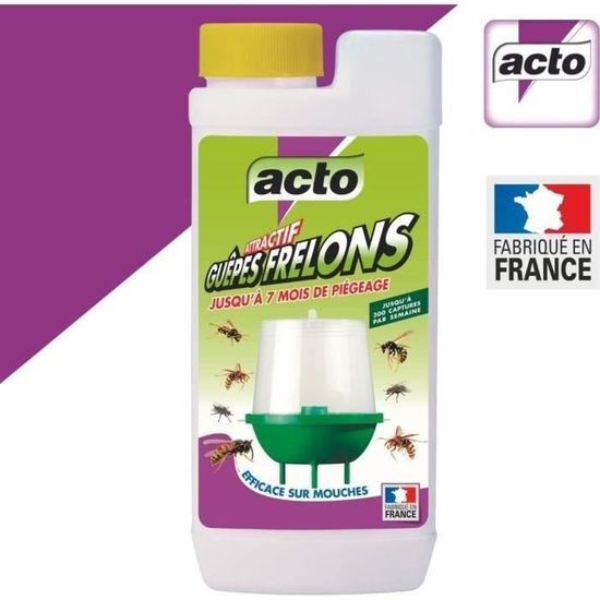 Liquide attractif pour guepe et frelons - La Ferme de Manon Liquide attractif pour guepe et frelons - La Ferme de Manon