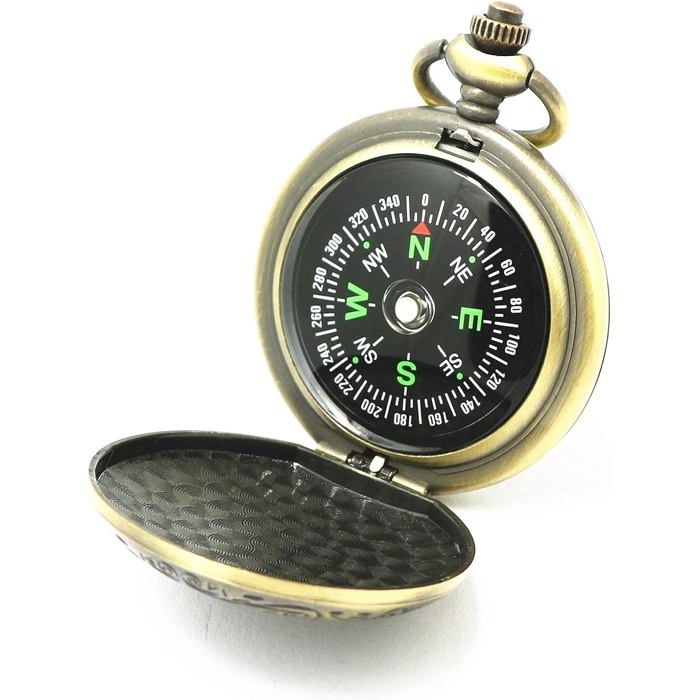 CARBONLIKE Copper Classic Collection Boussole, Boussole De Poche D Quipement Survie Pour La Randonn E Le Camping Conduite Automobile Les Activit S Ple