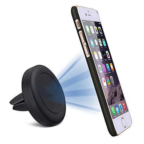 Support Magnétique Universel Pour Smartphone Voiture - Fixation Aération MMOBIEL Noir