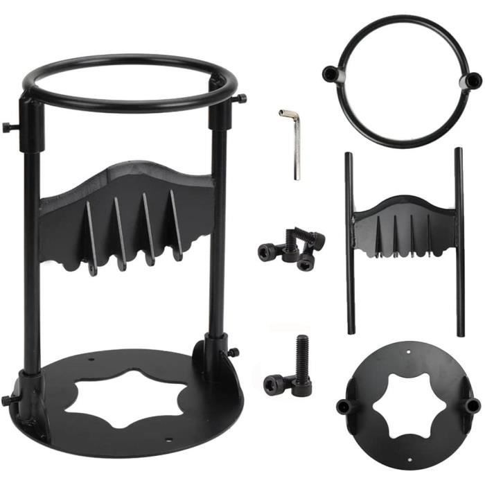 Fendeuse à Bois Manuelle Compacte Orange - Pour Petit Bois De Chauffage, Cheminée, BBQ - Lame Revêtue Silicone, Base Avec Vis