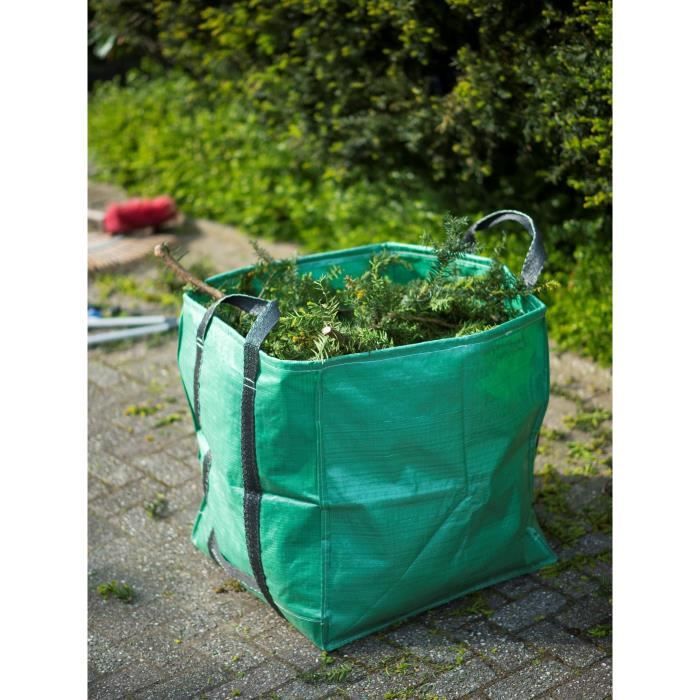 Nature Sac poubelle de jardin Rectangulaire 2225 L Vert - La Poste