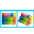 1 PC Multiplication Table Jouet Créatif Puzzle Éducatif pour Fille Enfants   JEU DE SOCIETE - JEU DE PLATEAU-2