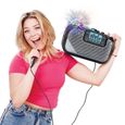 Enceinte Karaoké VTECH - Supersound Karaoke - 40W - Noir et gris - Pour enfants à partir de 14 ans-2