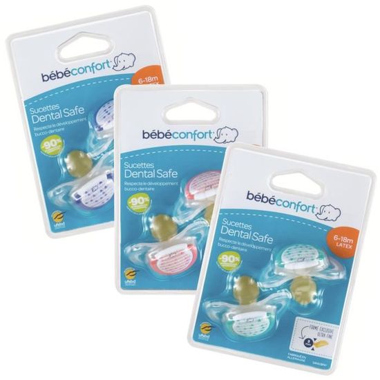Bebe Confort Maternity Dental Safe Set De 2 Sucettes En Silicone 18 36 Mois Bleu Sucettes Bebe Puericulture Bebe Confort Maternity Dental Safe Set De 2 Sucettes En Silicone 18 36 Mois Bleu Sucettes Bebe Puericulture