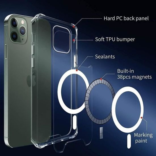 Plaque en verre trempé pour le dos du iPhone 11 - Ma Coque