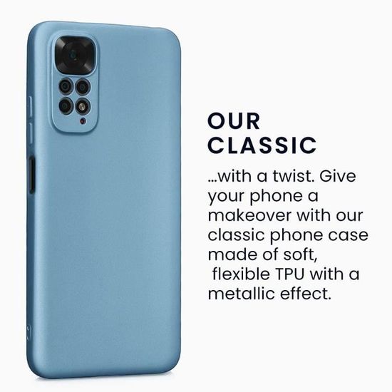 Coque De Protection Silicone Souple Pour Xiaomi Redmi Note 11 / 11S - Anti-chocs, Neuf Kwmobile