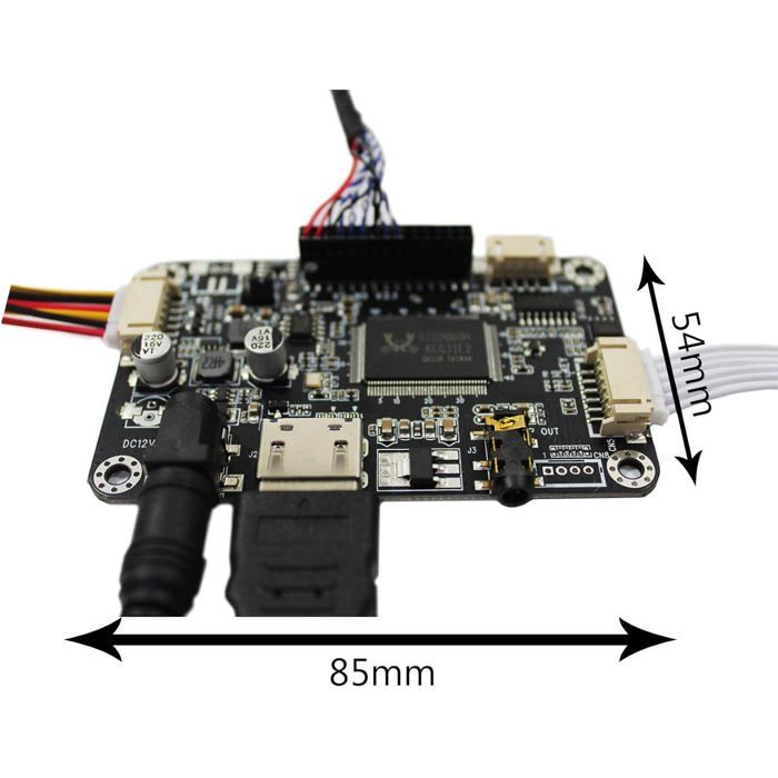 10,4 Zoll IPS LCD Display Mit Controller Board – 1024x768 HD, 500 Nit, Für Projekte & DIY