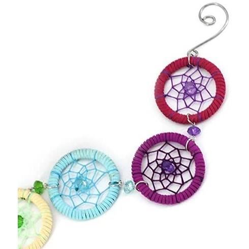Kit Attrape-rêves Diamant – 5 En 1 – Carillons, Mosaïque – Cadeau Créatif Pour Filles 5-12 Ans
