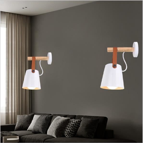 Applique Murale Vintage 2 Pack, Lampe Murale Intérieur Industrielle, Spot Mural Fer Rétro Pour