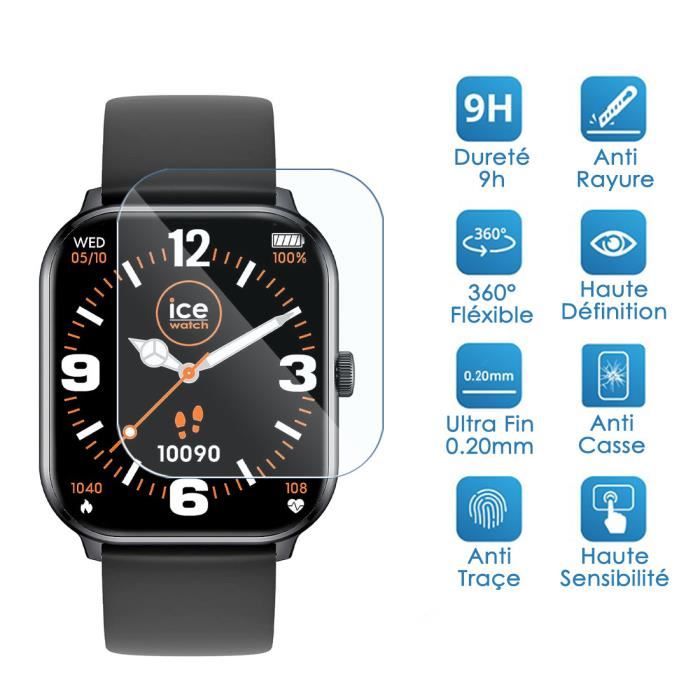 Pack x4] Protection d'écran en Verre Fléxible pour Montre connectée