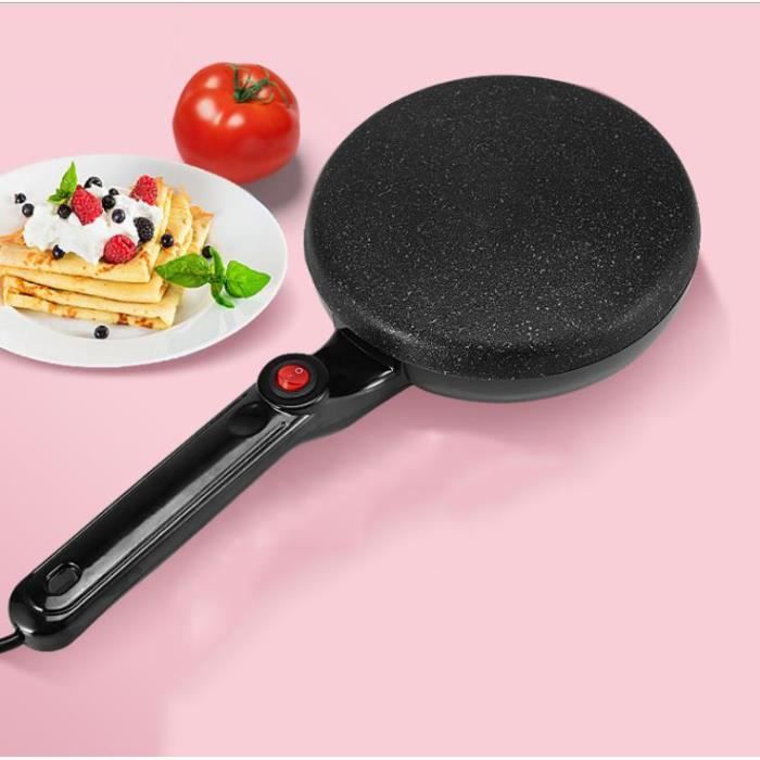 TD® Crêpière Électrique 800 W Machine à Crêpes multifonction paella pizza portable maison - Cdiscount Electroménager