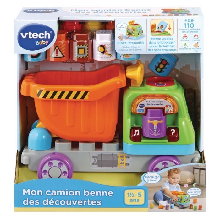 VTech Baby - Mon camion benne à surprises, édition française
