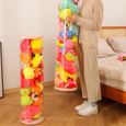 KEENSO organisateur de rangement de jouets Seau de rangement pour poupées Seau de rangement pour meuble bac 50 90 cm / 35,4 pouces-3