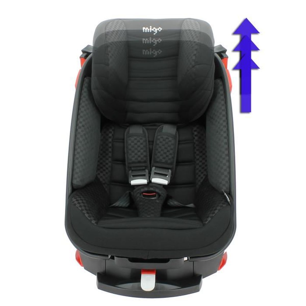 Siège auto Ferrari groupe 1 9-18kg avec base isofix pivotante 360° 