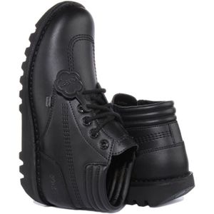 Bottines Kickers Playflex Hi - Pour Bébé Mixte, Cuir Souple, Semelle Flexible, Fermeture Lacets + Zip - 2