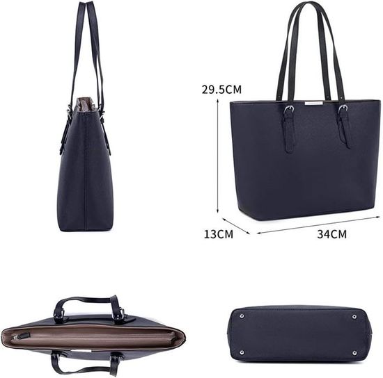 sac de cours en cuir femme
