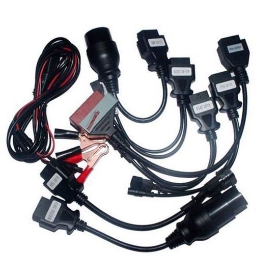8pcs Car Cables OBD2 OBDII Connector For Delphi CDP Diagnostic ds150e O auto