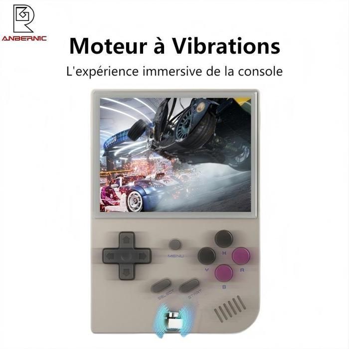Console Rétro RG35XX – 6900 Jeux Préchargés, Écran 3,5 Pouces, HDMI, Sortie TV, Batterie 2600 MAh – Cadeau Idéal