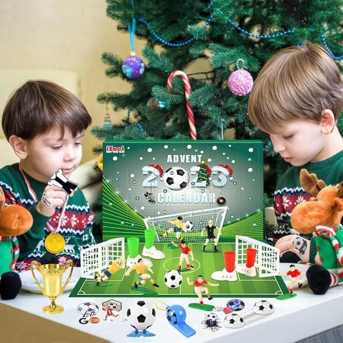 Football Calendrier de l'Avent pour Garçon Fille,Cadeaux Monde Football  Jouets enfant - Cadeaux Football Noël pour les Fans Football - Cdiscount  Maison