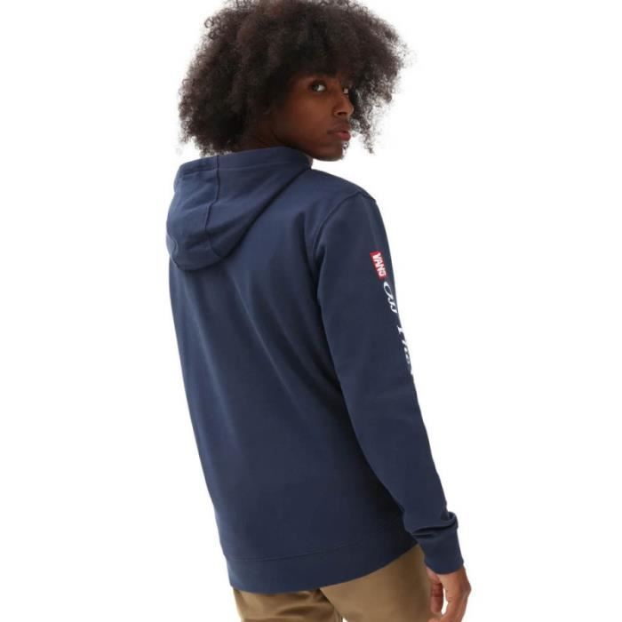 Sweat à outlet capuche vans bleu