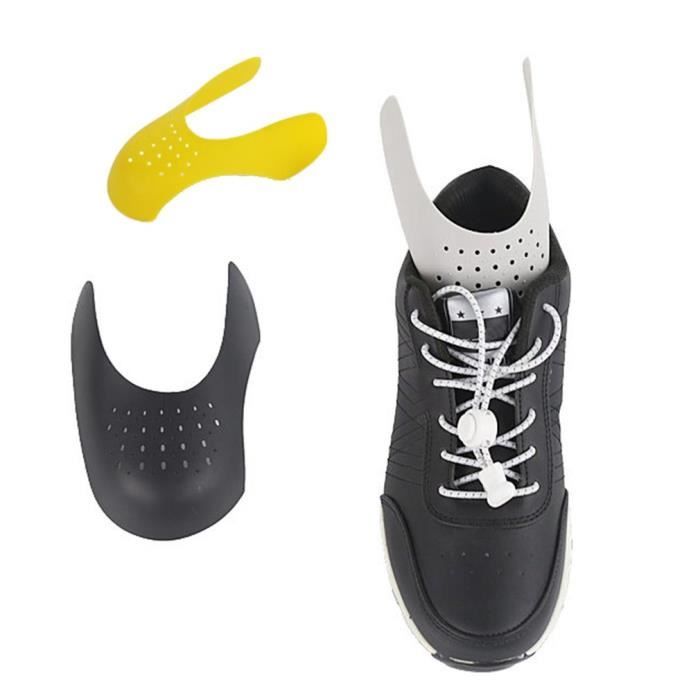 3 couleurs Chaussures anti-rides Plis Protecteurs Gardes pour les plis de  boîte à orteils et rides pour toutes les baskets