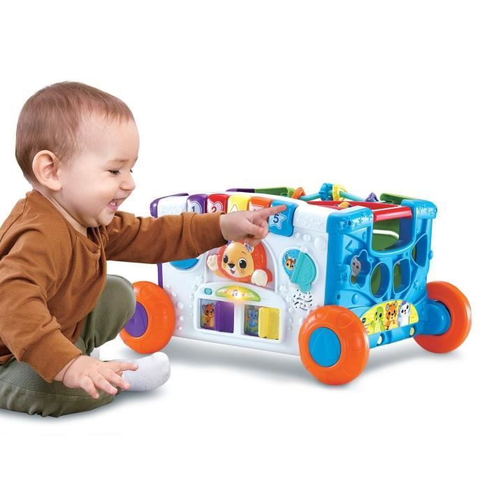 Chariot De Jeu Pour Enfants – Jouet Extérieur Super Pratique Et Amusant, Bleu
