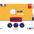 Couette 140x200 cm DODO ALOE - Tempérée - 300G/m² - Couette 1 personne - Douce et Confortable - Blanc-5