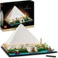 LEGO® 21058 Architecture La Grande Pyramide de Gizeh, Loisir Créatif Maquette à Construire, Monument du Monde et Décoration-0