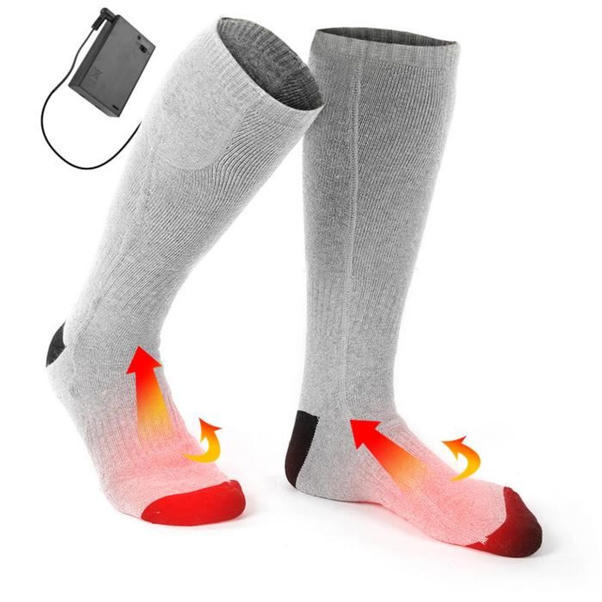 Chaussettes Chauffantes LPCRILLY - Température Réglable Pour Sports Hiver