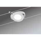Paulmann 94105 kit câble, LED, 4x4W, RoundMac 230V/12V DC blanc mat