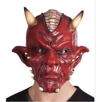 Masque Halloween en latex de luxe pour adulte - Diable