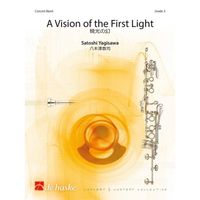 A Vision of the First Light, de Satoshi Yagisawa - Score + Parties pour Orchestre d'Harmonie