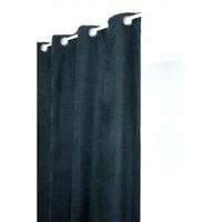 Rideau isolant et obscurcissant uni Noir 140 x 260 cm