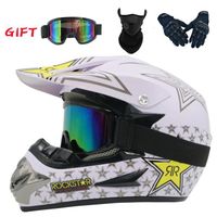 Casque de MotoCross toutes les saisons casque homme Mountain bike petit casque de Cross - country casque complet soufflet masque gan