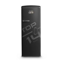 SCHNEIDER - SCUP218BTOP14 - Réfrigérateur 1 porte - 218L (194+24) - Froid statique - Clayettes verre - Noir