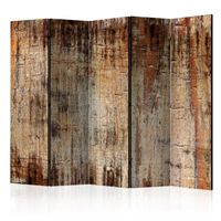 Paravent 3 Volets Tree Bark - 135x172 Cm - Paris Prix - Bois