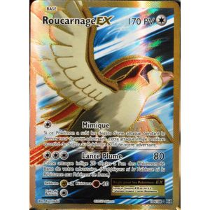 CARTE A COLLECTIONNER carte Pokémon 104-108 Roucarnage EX 170 PV - FULL 