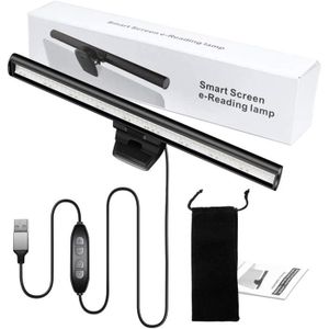 Noir-Screenbar-Lampe de bureau LED pour ordinateur portable, barre d'écran,  lampe de table, bureau, étude, le - Cdiscount Maison