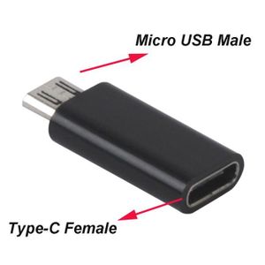 Micro Mini USB vers Type C mâle vers mâle, coude USB 3.1, type C vers Mini  USB 2.0, adaptateur de données OTG, convertisseur, câble de charge, 25cm -  AliExpress