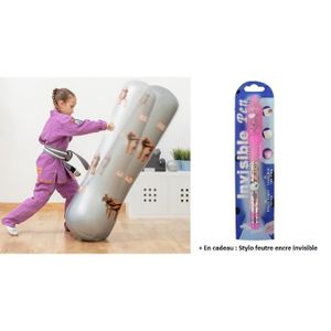 OUTAD Punchingball Boxe Set avec des gants de boxe et de la pompe balle de frappe pour les jeunes de la jeunesse hauteur r/églable de 72 /à 108 cm