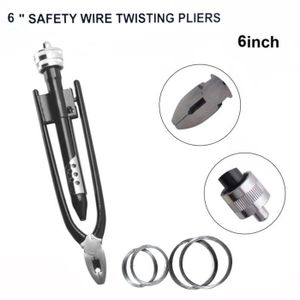 2 Pinces Ensemble 6/" et 9/" Verrouillage de Sécurité Fil Twister Coupes
