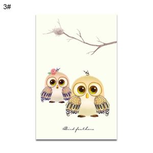 Joli Dessin Animé Nid Doiseau Chambre Denfants Café