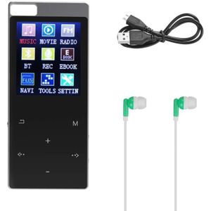 LECTEUR MP3 Mini lecteur MP3 MP4 BT portable 16 Go avec écran 