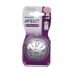 Tetine avent natural taille 3 - Cdiscount