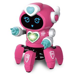 ROBOT - ANIMAL ANIMÉ Six Griffes Rose rouge - Robot de danse électrique