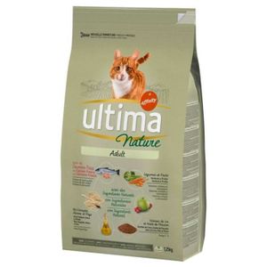 CROQUETTES Ultima Nature Croquettes Chat Adult Saumon 1,25Kg 