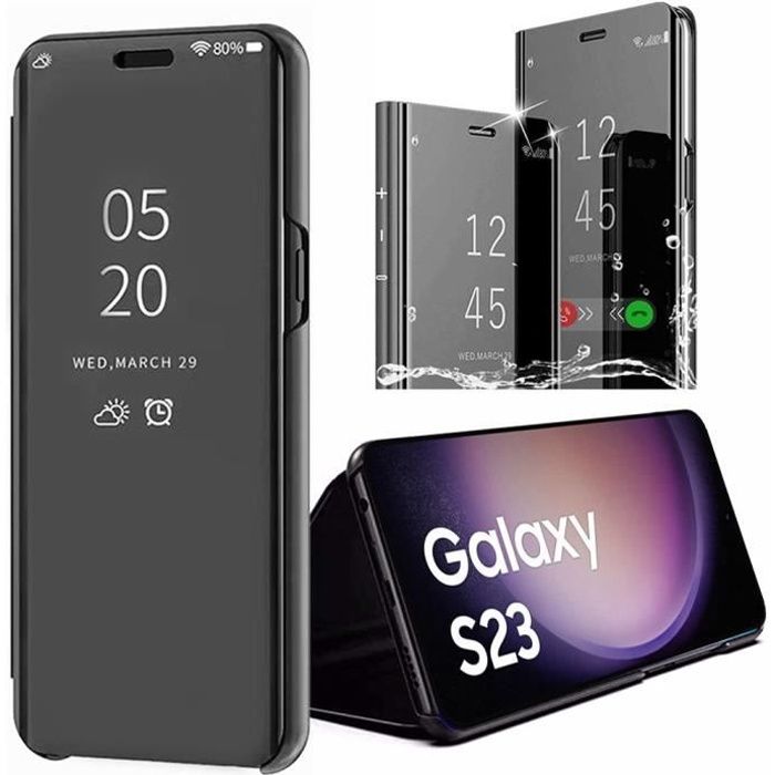 4€ sur Housse pour Samsung Galaxy S23 FE 5G - etui coque pochette  portefeuille + verre trempe - ROUGE MAGNET - htdmobiles - Coque et étui  téléphone mobile - Achat & prix