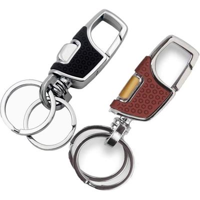 Porte-clés pour hommes et femmes, porte-clés double cœur avec, porte-clés  multifonctionnel, porte-clés, porte-clés--- porte-clés en or Wit